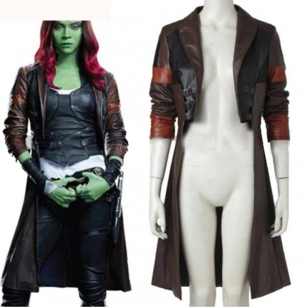 Gamora Guardians of the Galaxy Cosplay jacket and top XL